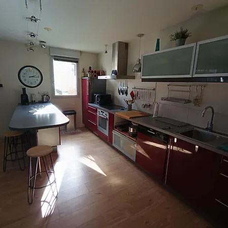 Apartamento Spacieux T3 Cosy Avec Clim Et Terrasse A Toulouse